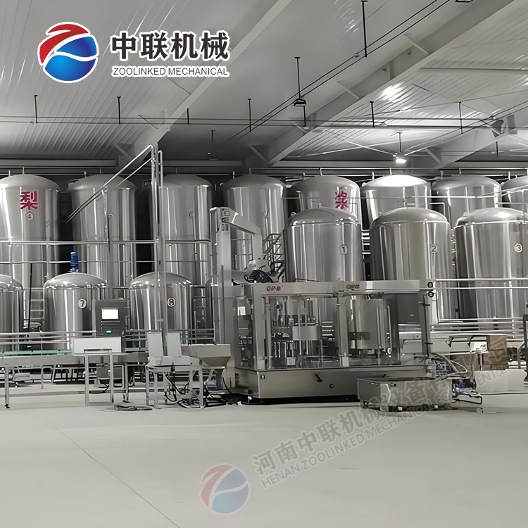 整套藍(lán)莓果醋飲料生產(chǎn)線設(shè)備